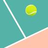 Tennis mit Musik Icon
