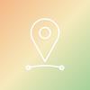 Tiny Travel Map Icon