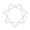vesica &mdash; line art Icon