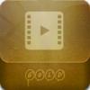 Video Compressor Gold Icon
