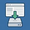 Website Downloader & Copier Icon