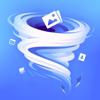 Whirlwind Clean: Cleanup Space Icon