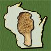 Wisconsin Mushroom Forager Map Icon
