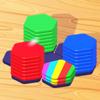 Wood Hexa Puzzle - Color Blast Icon