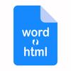 Word to HTML Converter Icon