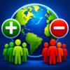 WorldPop Live Icon