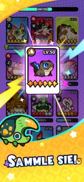Clash of Critters Smartphone-Screenshot