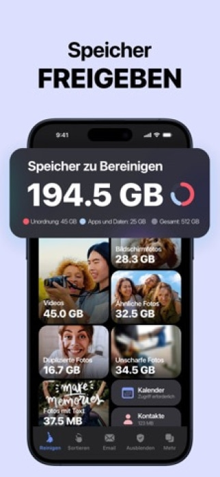 Cleaner Kit: Speicher Reinigen Smartphone-Screenshot
