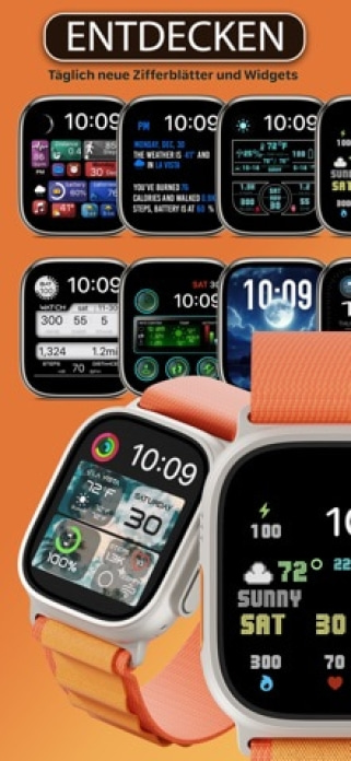 Clockology Zifferblätter Smartphone-Screenshot