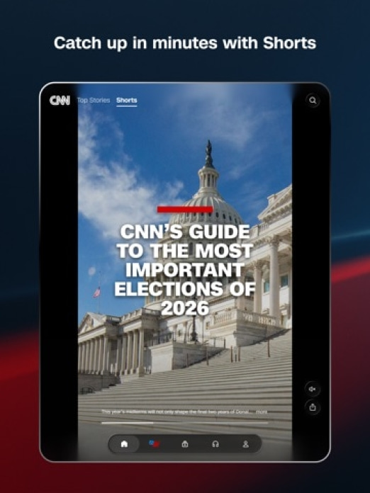 CNN: Live & Breaking News Tablet-Screenshot2