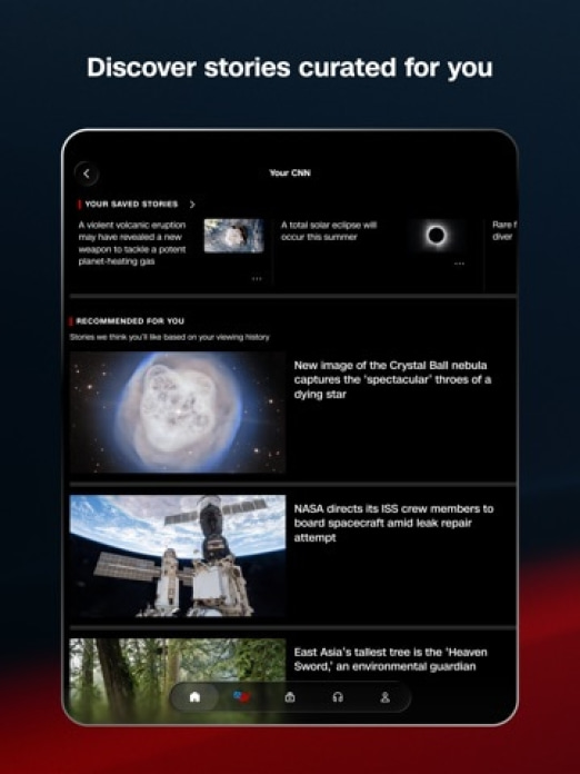 CNN: Live & Breaking News Tablet-Screenshot6