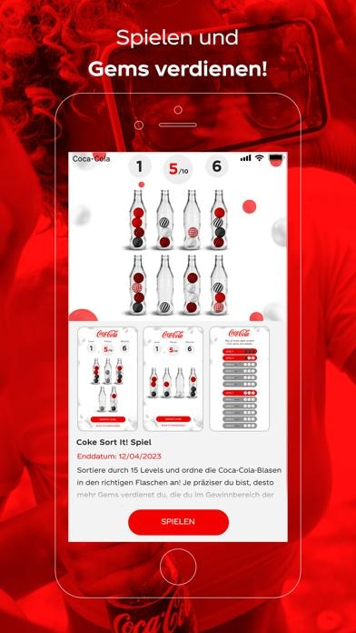 Coca-Cola: Spielen & Gewinnen Smartphone-Screenshot4