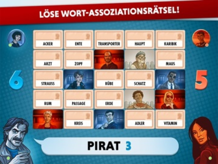 Codenames Tablet-Screenshot