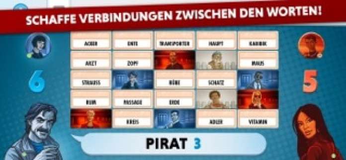 Codenames Smartphone-Screenshot