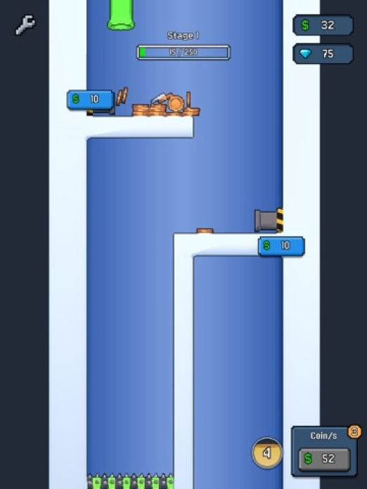 Coin Collector! Tablet-Screenshot