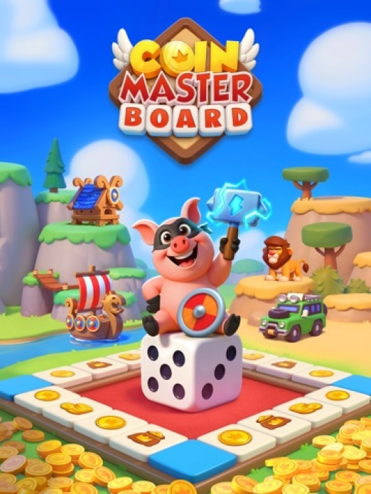 Coin Master - Board Adventure Tablet-Screenshot