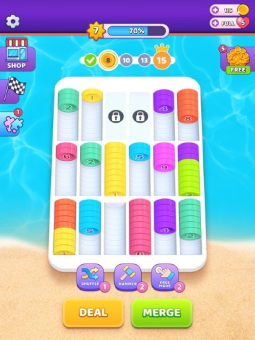 Coin Sort Tablet-Screenshot2