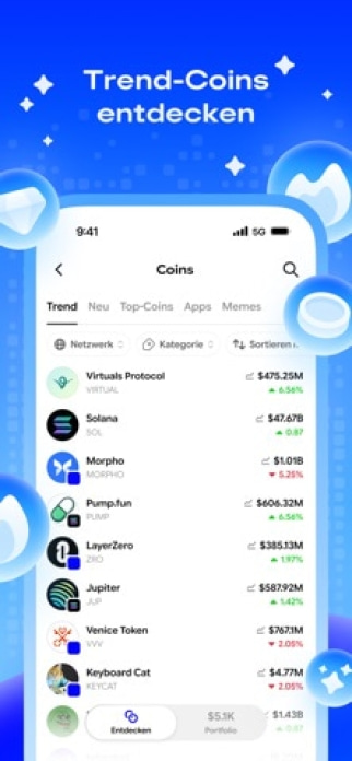 Base App: F&uuml;rs Traden Smartphone-Screenshot7