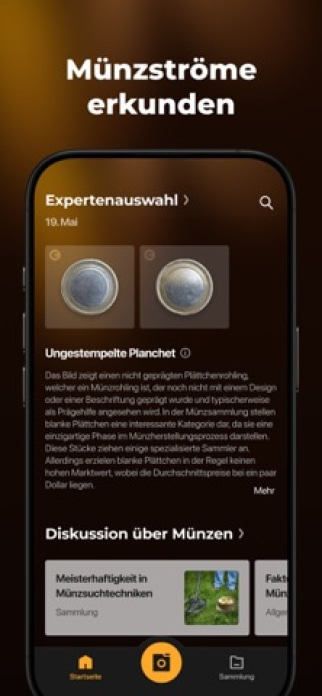 CoinSnap: M&uuml;nzwert bestimmen Smartphone-Screenshot8