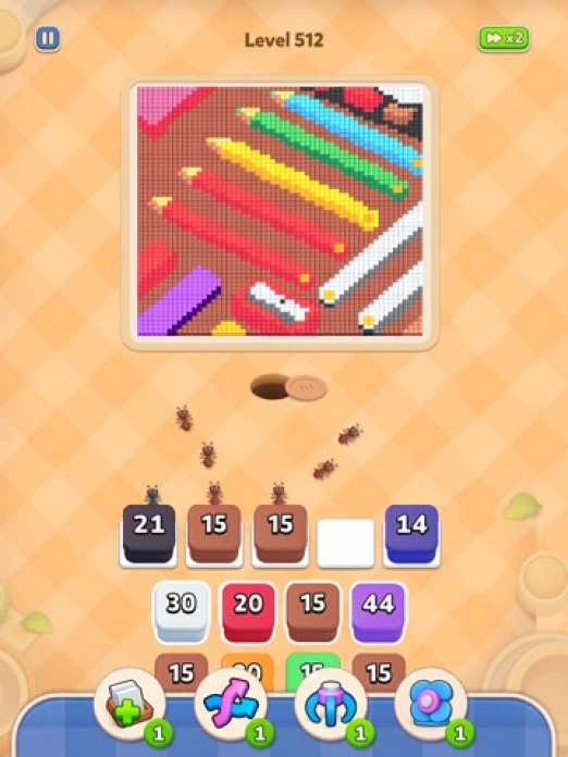 Colony Flow! Tablet-Screenshot
