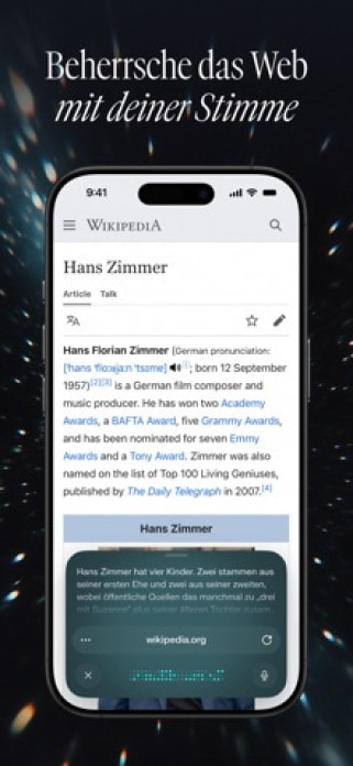 Comet - AI Browser & Assistant Smartphone-Screenshot4