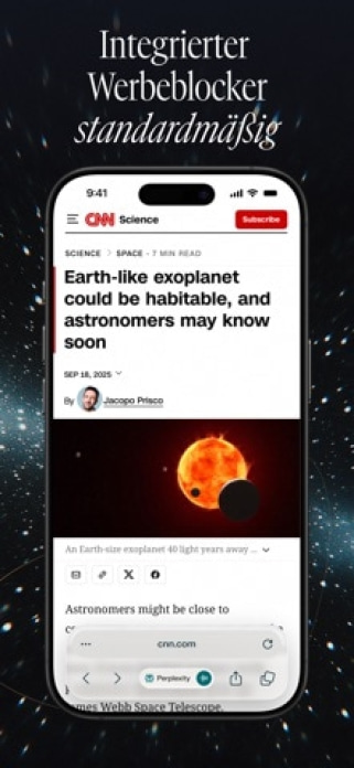 Comet - AI Browser & Assistant Smartphone-Screenshot6