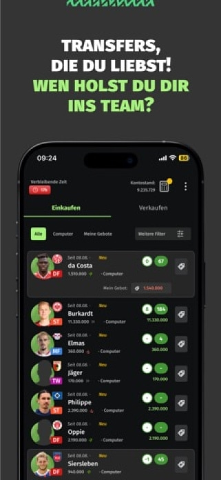 Comunio Smartphone-Screenshot2