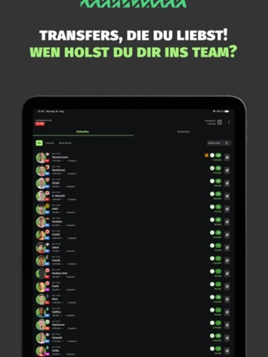Comunio Tablet-Screenshot2