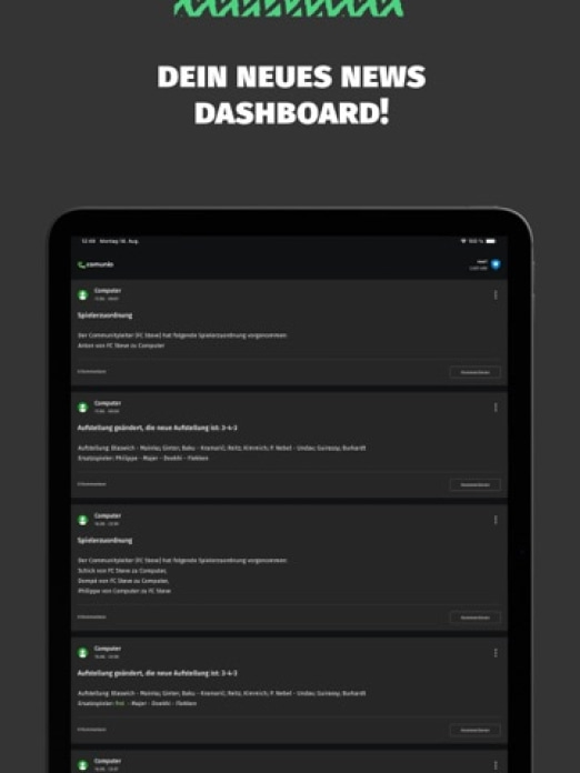 Comunio Tablet-Screenshot4