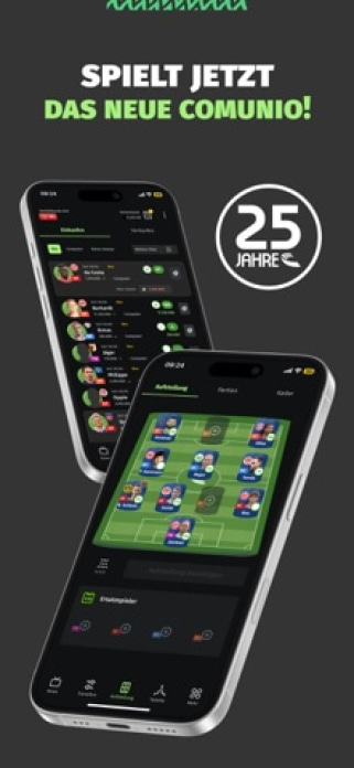 Comunio Smartphone-Screenshot