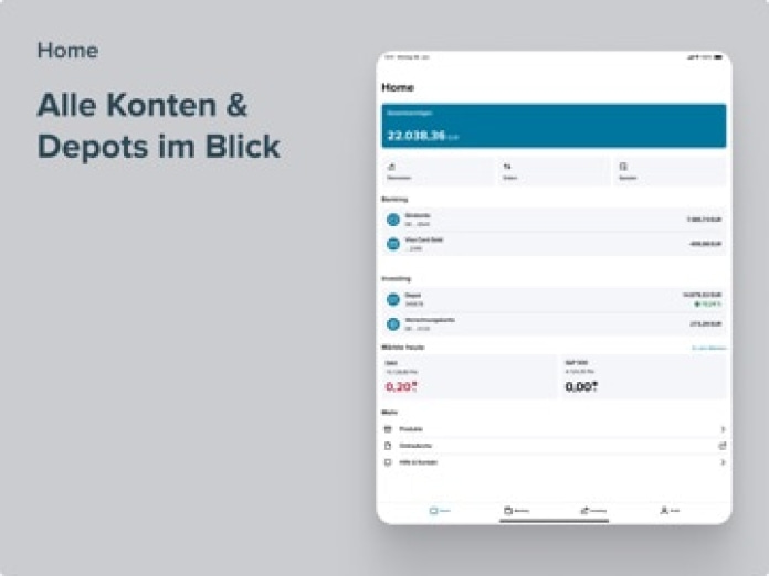 Consorsbank Tablet-Screenshot4