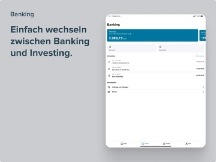 Consorsbank Tablet-Screenshot5