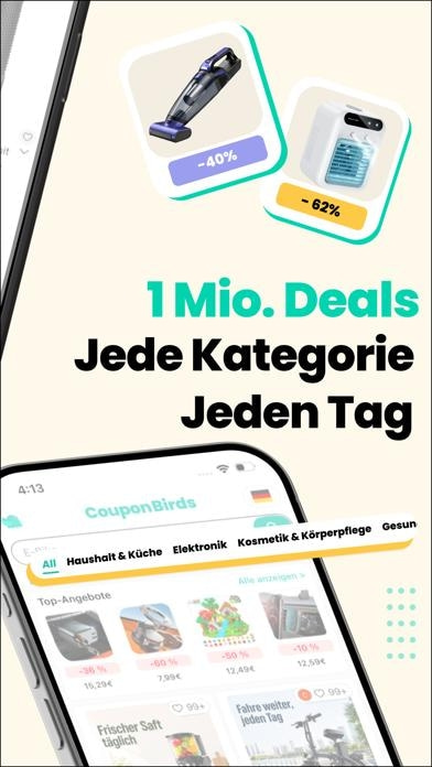CouponBirds: Deals, Gutscheine Smartphone-Screenshot3