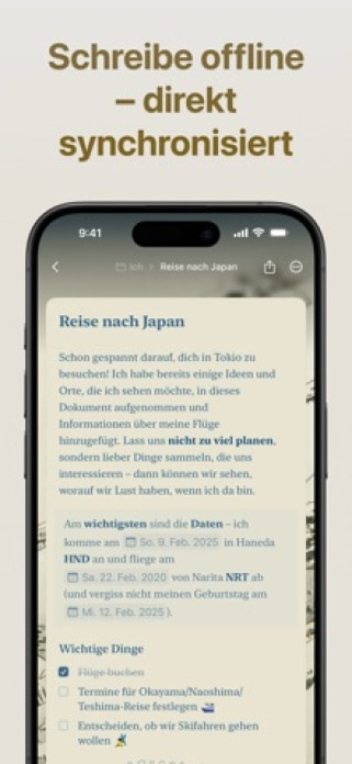 Craft: Notizen & KI für Text Smartphone-Screenshot2