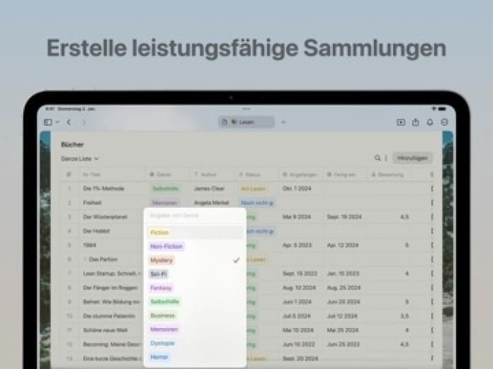 Craft: Notizen & KI für Text Tablet-Screenshot7