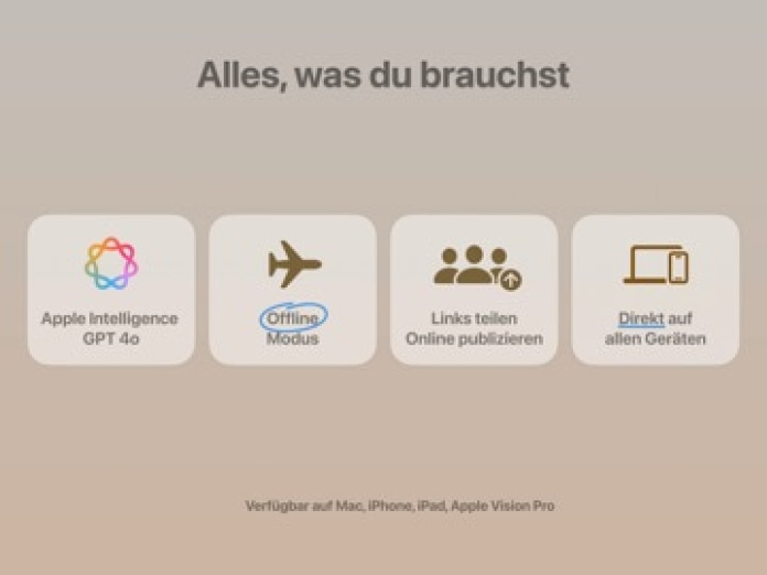 Craft: Notizen & KI f&uuml;r Text Tablet-Screenshot9