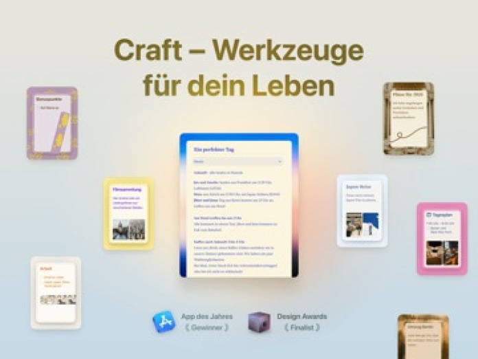 Craft: Notizen & KI für Text Tablet-Screenshot