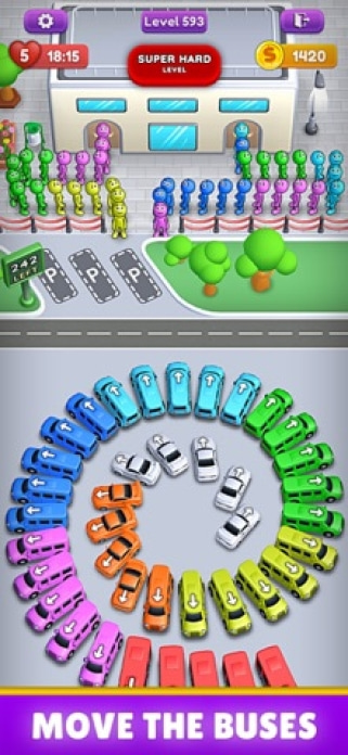 Crowd Express: Boarding Puzzle Smartphone-Screenshot2