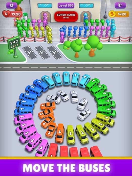 Crowd Express: Boarding Puzzle Tablet-Screenshot2