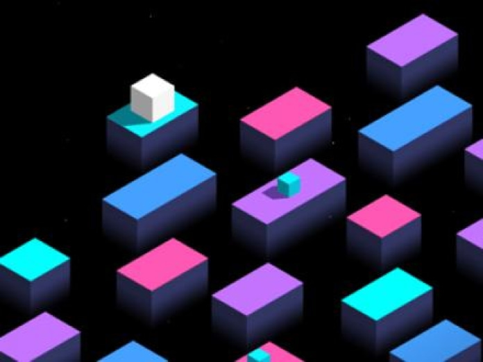 Cube Jump Smartphone-Screenshot