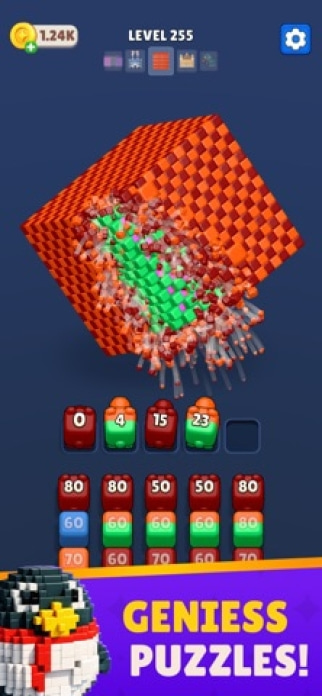 Cube Land Puzzle Game Smartphone-Screenshot2
