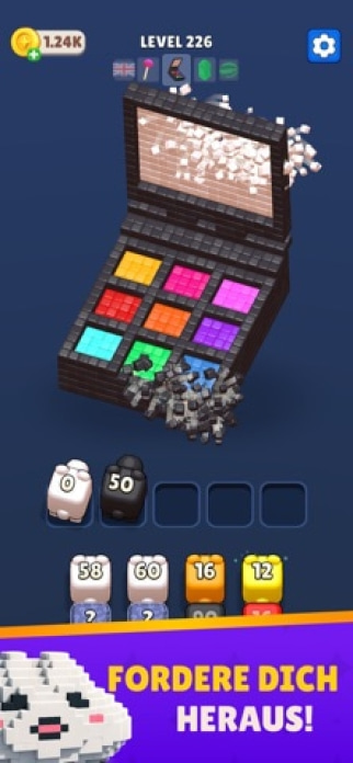 Cube Land Puzzle Game Smartphone-Screenshot3
