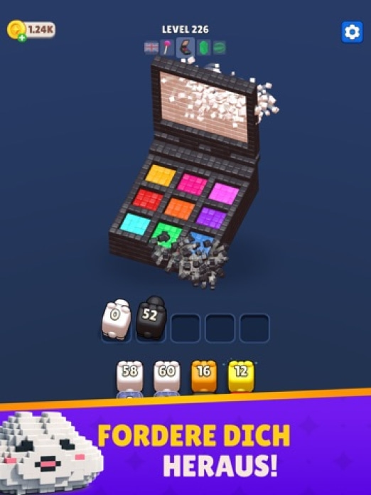 Cube Land Puzzle Game Tablet-Screenshot3