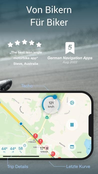 Curve Tracker fürs Motorrad Smartphone-Screenshot2