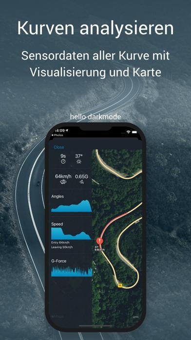Curve Tracker fürs Motorrad Smartphone-Screenshot3