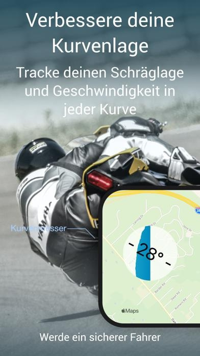 Curve Tracker fürs Motorrad Smartphone-Screenshot