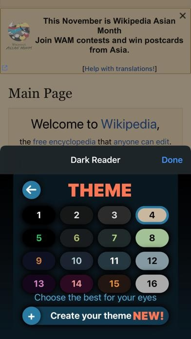 Dark Reader for Safari Smartphone-Screenshot3