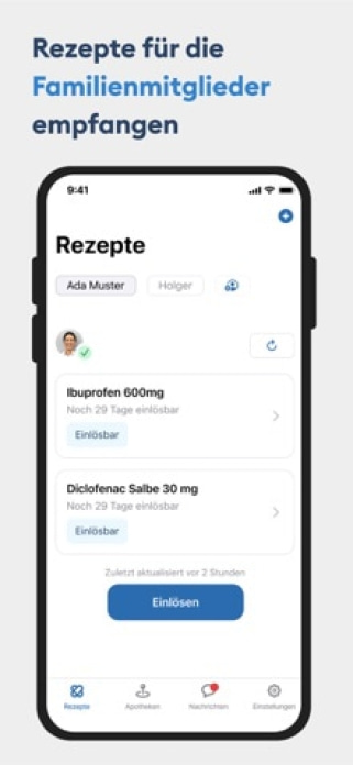 Das E-Rezept Smartphone-Screenshot3