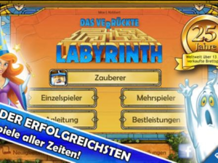 Das verrückte Labyrinth Smartphone-Screenshot