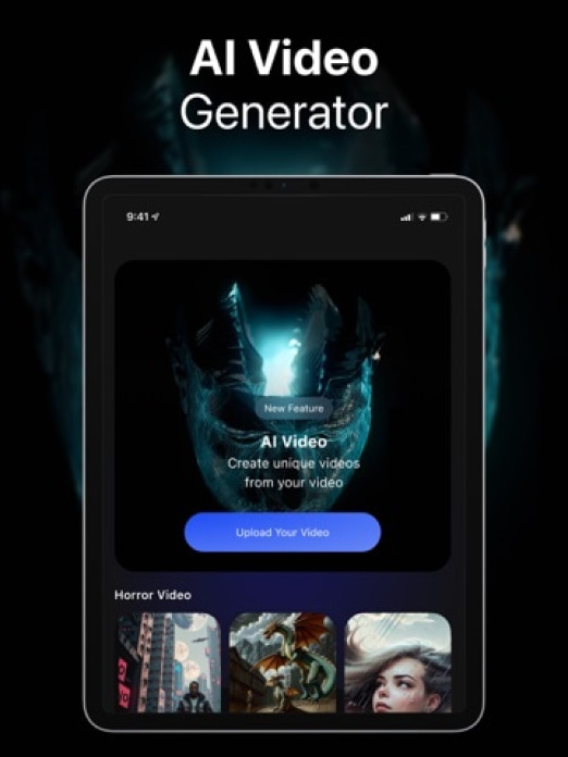 DaVinci &ndash; KI-Kunstgenerator Tablet-Screenshot10
